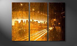 'Nightstreet' 120x80cm obraz na płótnie