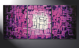 'Purple Afterglow' 150x70cm obraz