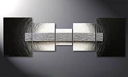 'Silver Bar' 210x70cm nowoczesne obraz