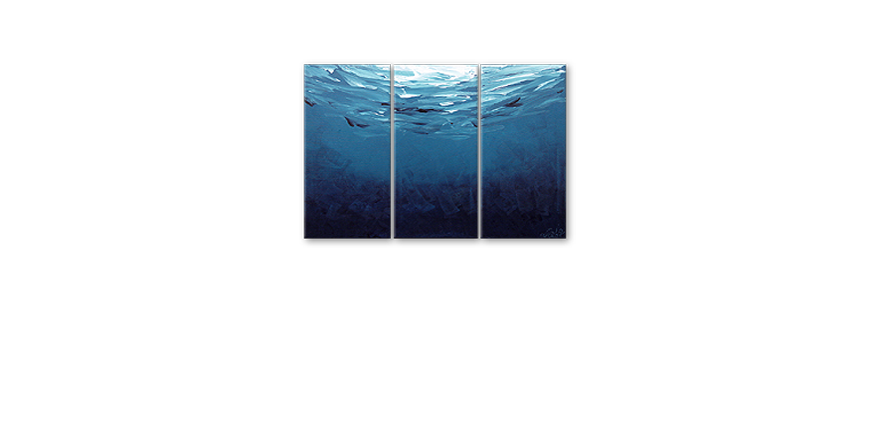 Deep Blue 120x80cm Obraz