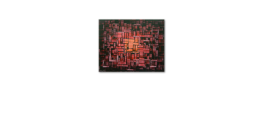 Cubes of Glow 100x80cm Obraz