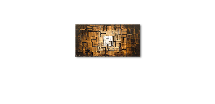 Earth Cubes 120x60cm Obraz
