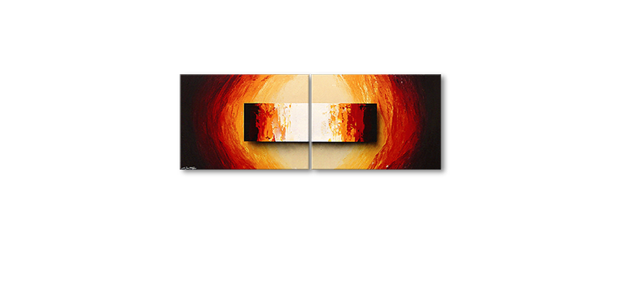 Liquid Fire 160x60cm Obraz