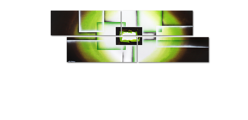 Obraz XXL Green Spirit 245x80cm