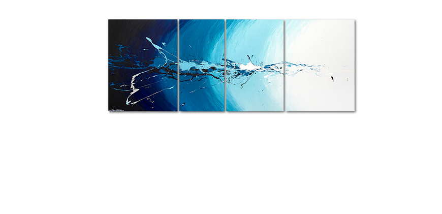 obraz XXL Water Splash 210x80cm