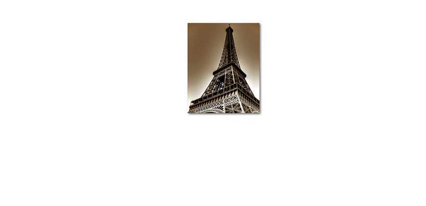 Eiffel Tower 80x100cm Obraz