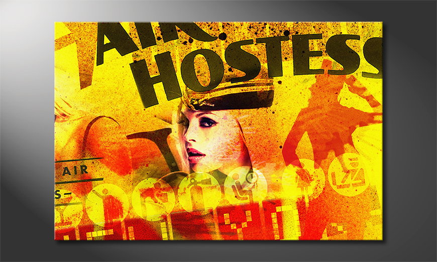 Air-Hostess-Obraz