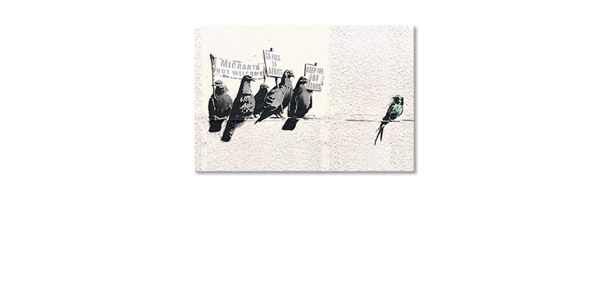 Banksy-No11-Obraz