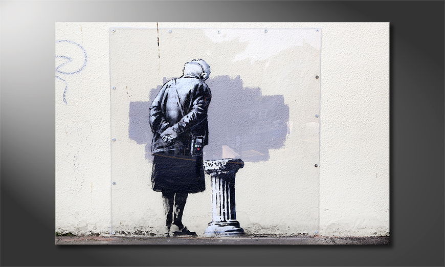 Banksy-No2-Obraz