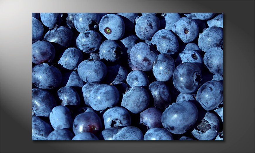 Blueberries-Obraz