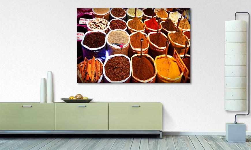 Colorful Spices Obraz