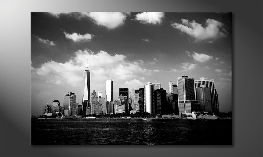 Druk-na-płótnie-Manhattan-Skyscrapers