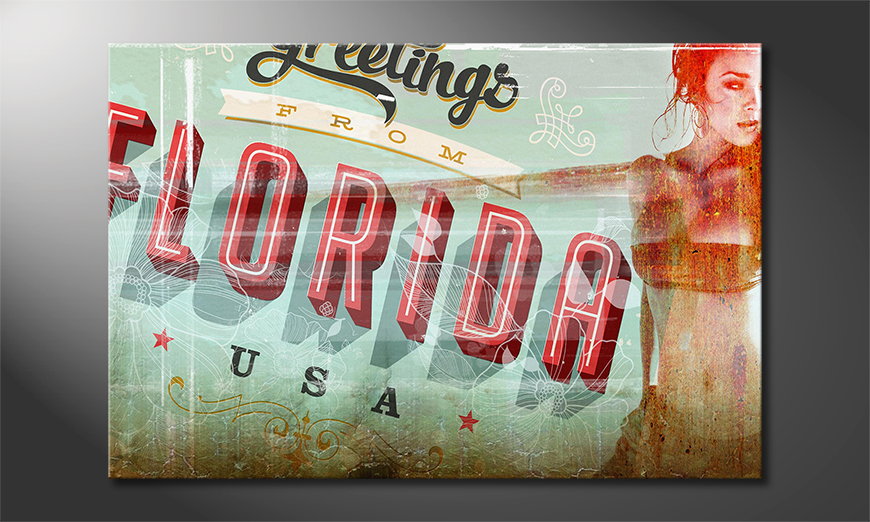 Florida-Girl-Obraz
