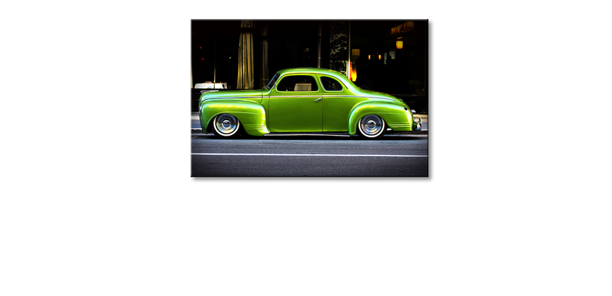 Green-Car-obrazy-na-płótnie