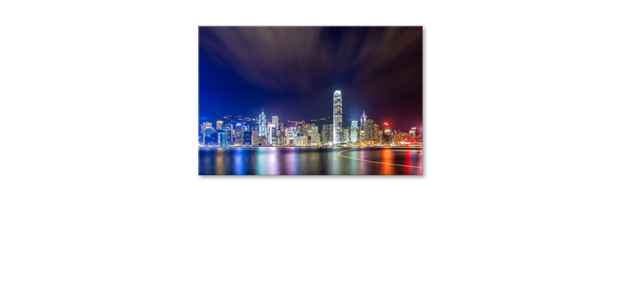 Hongkong-at-Night-Obraz