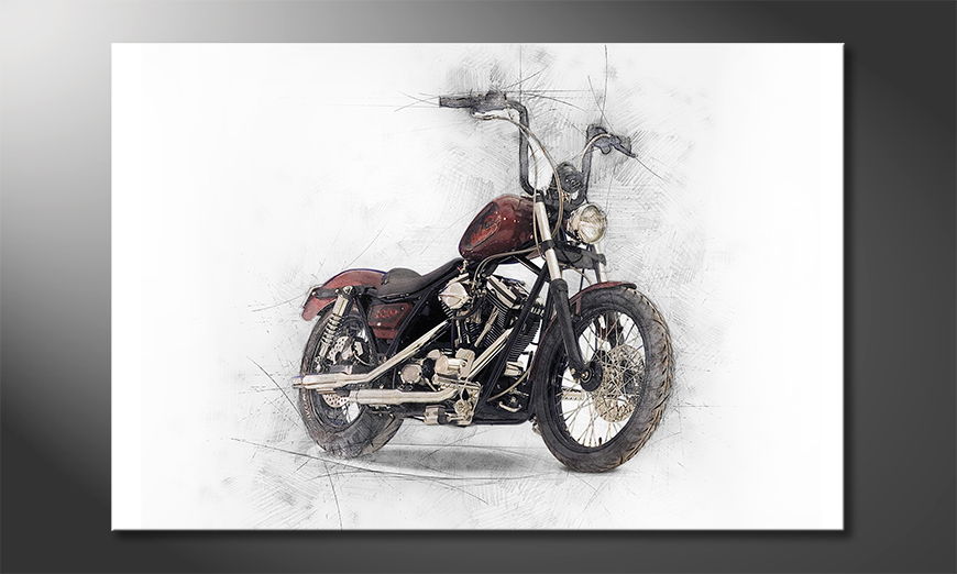 Motorbike-Obraz