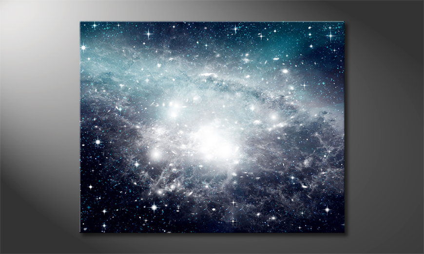 Nowoczesne-obraz-Galaxy-in-Free-Space-100x80-cm