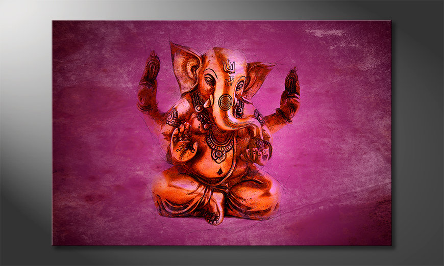 Nowoczesne-obraz-God-Ganesha
