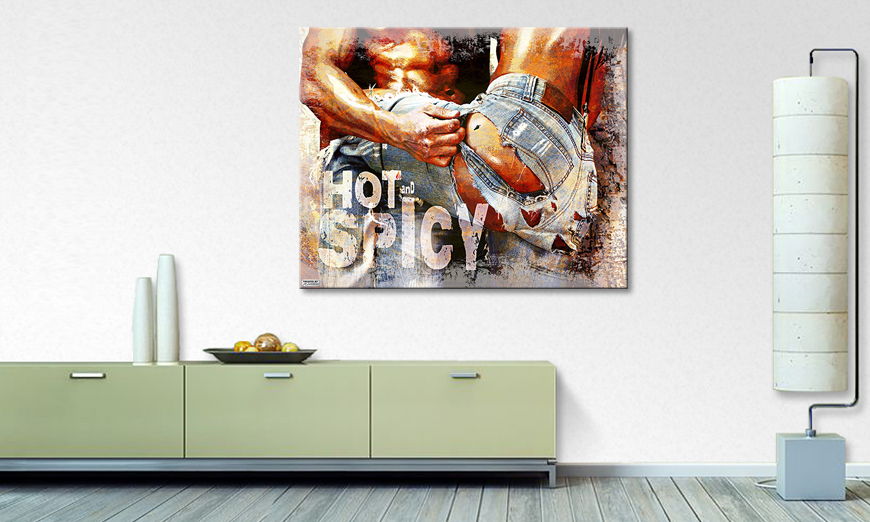 Nowoczesne obraz Hot and Spicy 100x80 cm