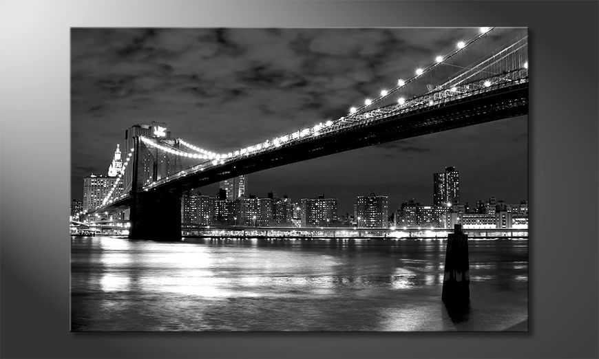 Nowoczesne płótnie Brooklyn Bridge
