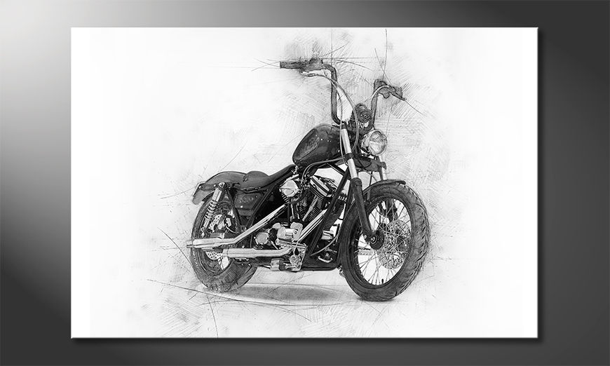 Nowoczesne-płótnie-Classic-Motorcycle