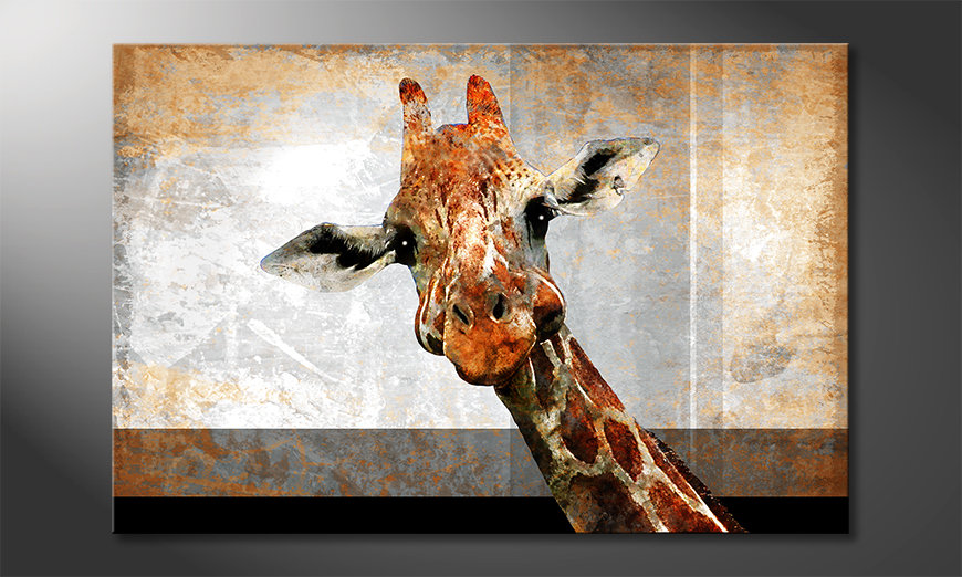 Nowoczesne-płótnie-Mr-Giraffe