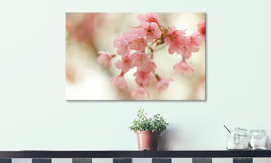Nowoczesny wystrój Cherry Blossoms 80x50 cm