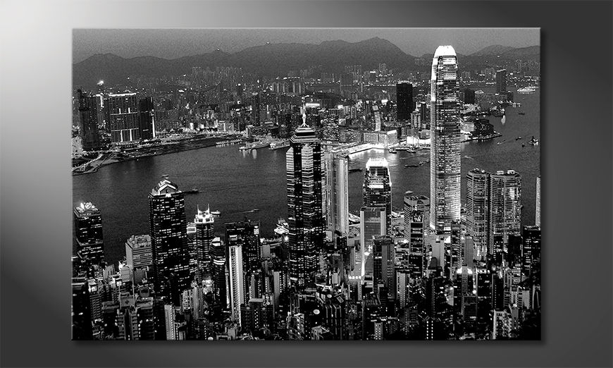 Nowoczesny wystrój Hongkong View