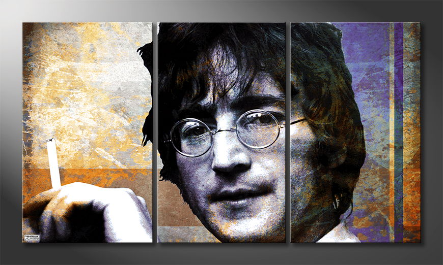 Nowoczesny-wystrój-John-Lennon-180x100-cm