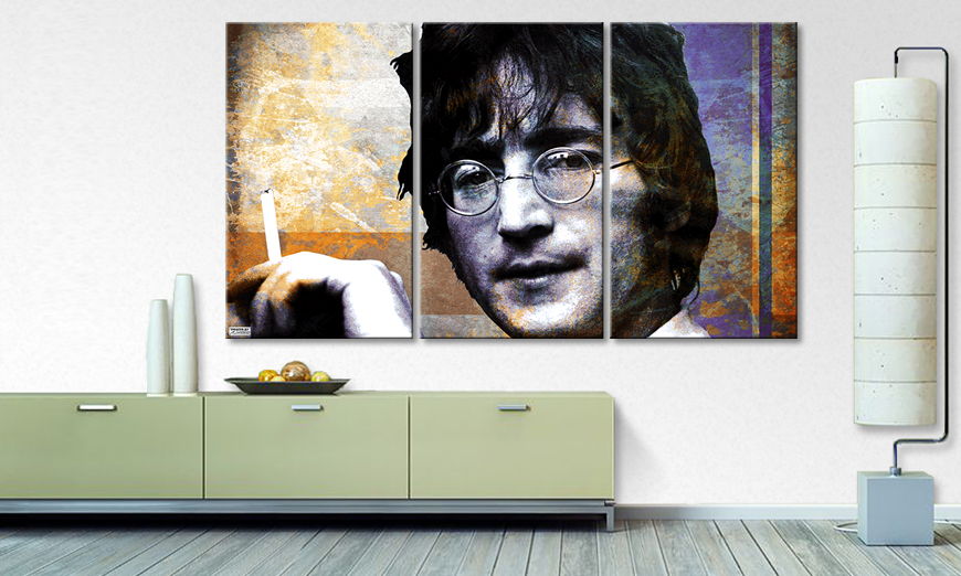 Nowoczesny wystrój John Lennon 180x100 cm