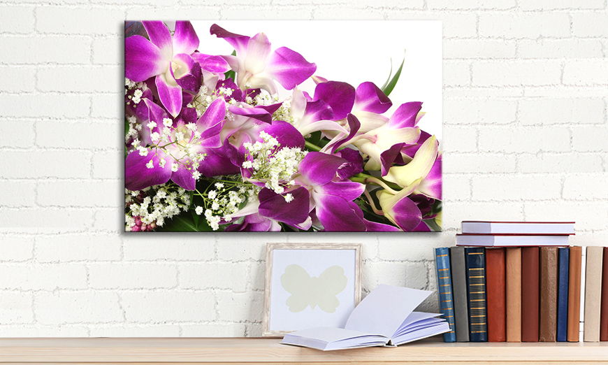 Nowoczesny wystrój Orchid Blossom 60x40 cm