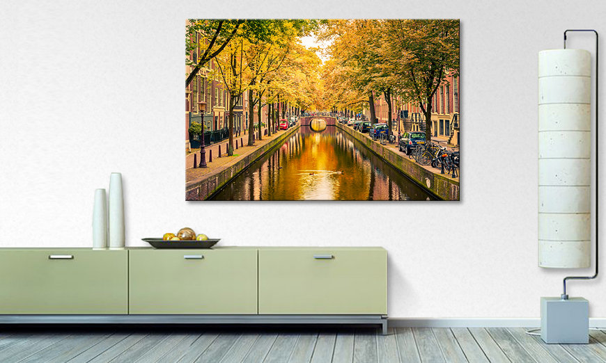 Obraz Autumn In Amsterdam