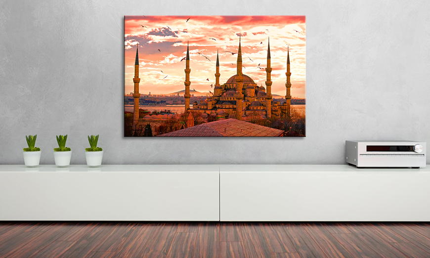 Obraz Blue Mosque 90x60 cm