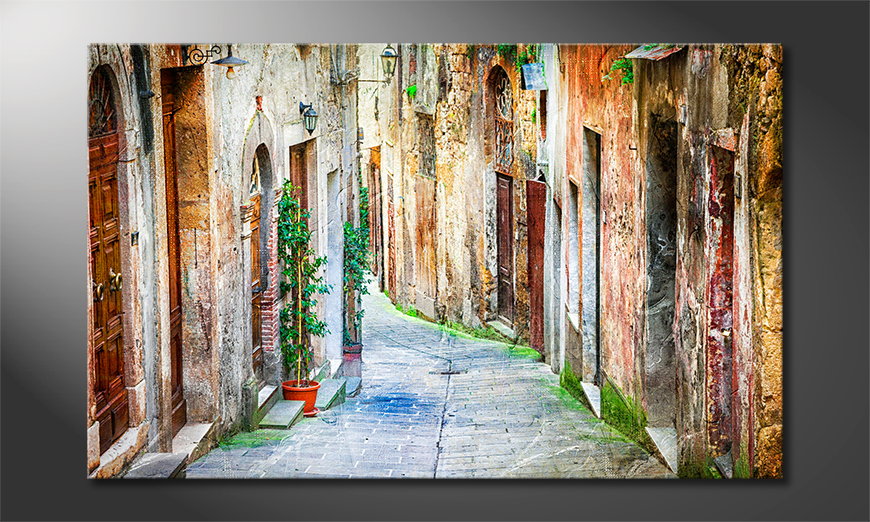 Obraz-Charming-Old-Streets-80x50-cm
