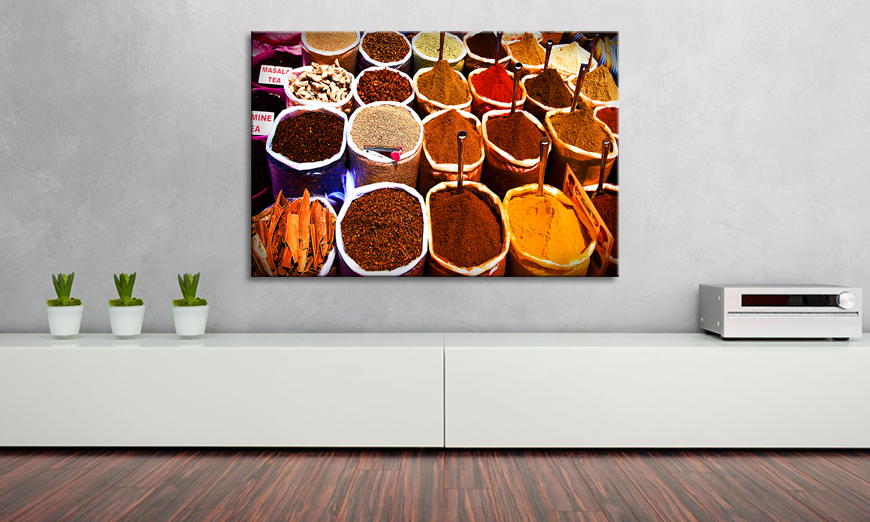 Obraz Colorful Spices 90x60 cm