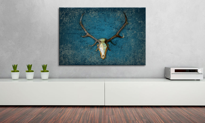 Obraz Deerhead 90x60 cm