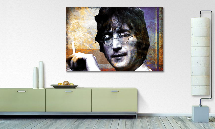 Obraz John Lennon 120x80 cm
