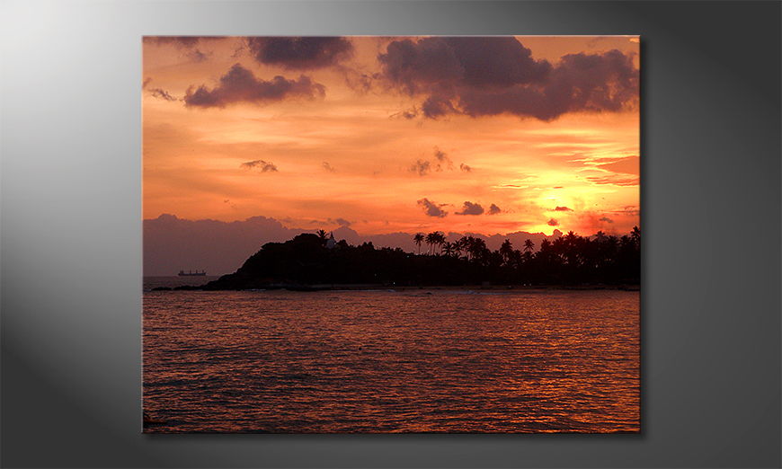 Obraz-Sri-Lanka-Sundown-100x80-cm