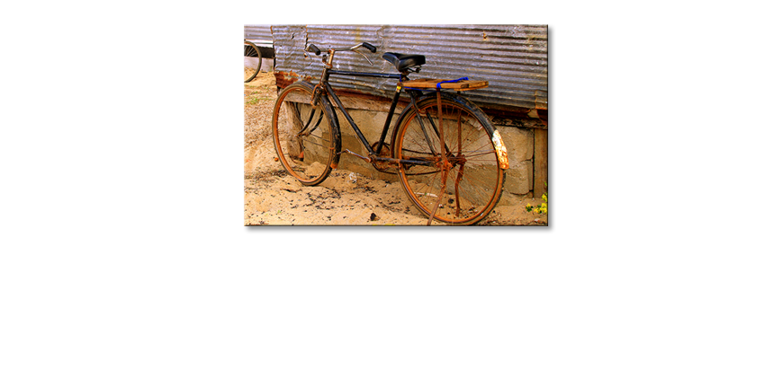 Old-Bicycle-Obraz