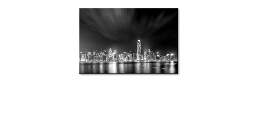 Piękny-wydruk-Hong-Kong-At-Night-120x80-cm