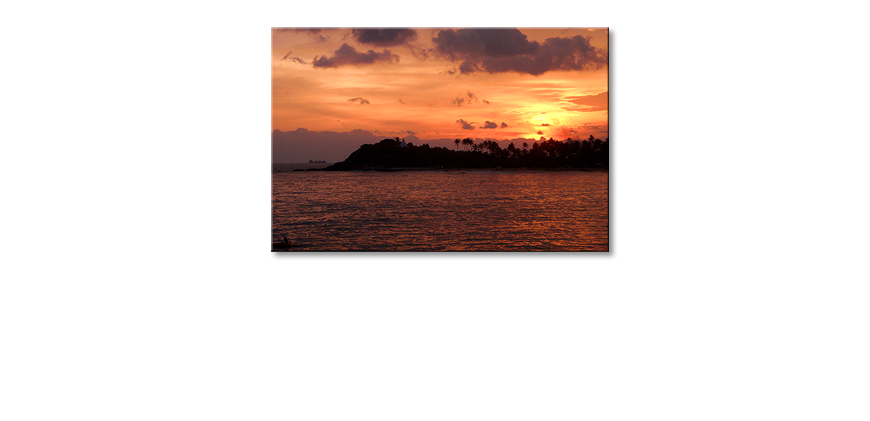 Srilanka-sundown-Obraz