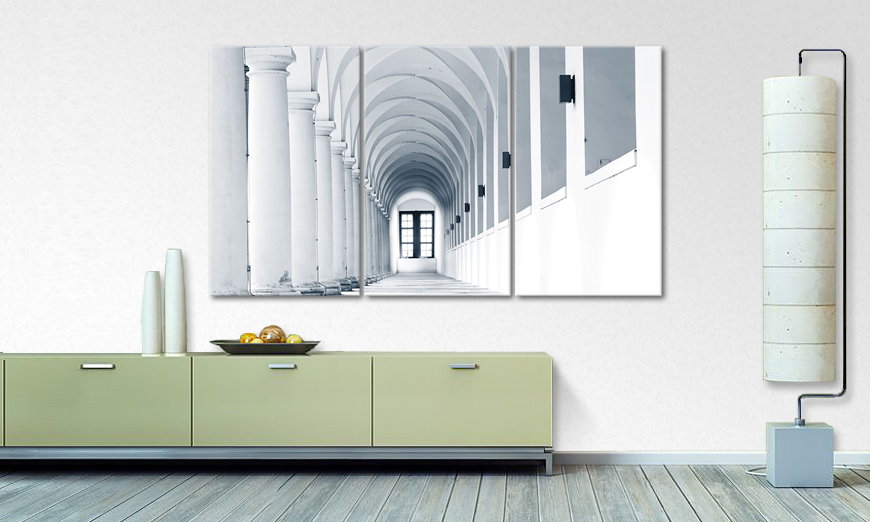 Wydrukowany obraz Columns Gallery 180x100 cm