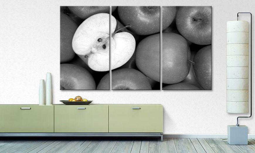Wydrukowany obraz Green Apples 180x100 cm