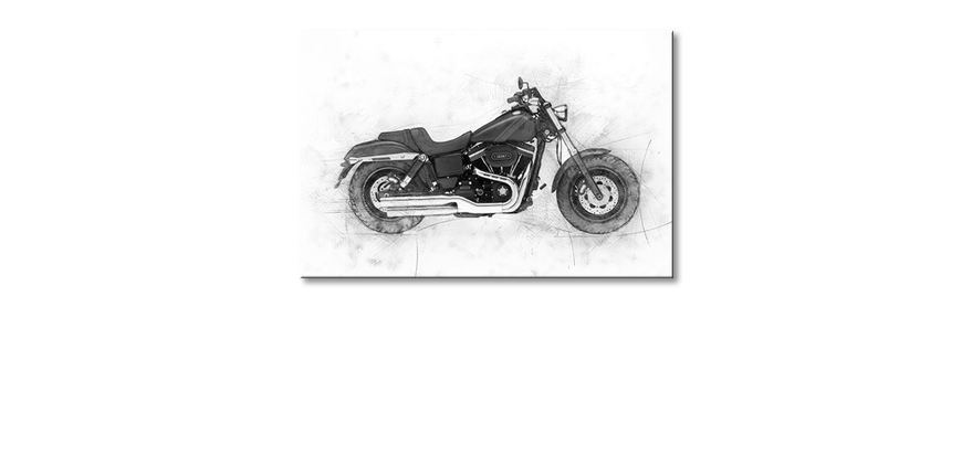 Wydrukowany-obraz-Motorbike-Uno