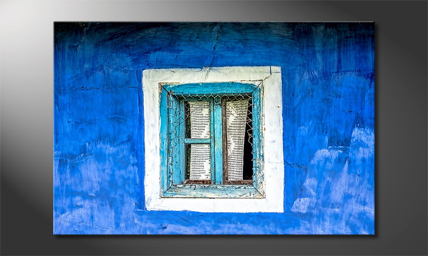 Wydrukowany-obraz-Old-Window-120x80-cm