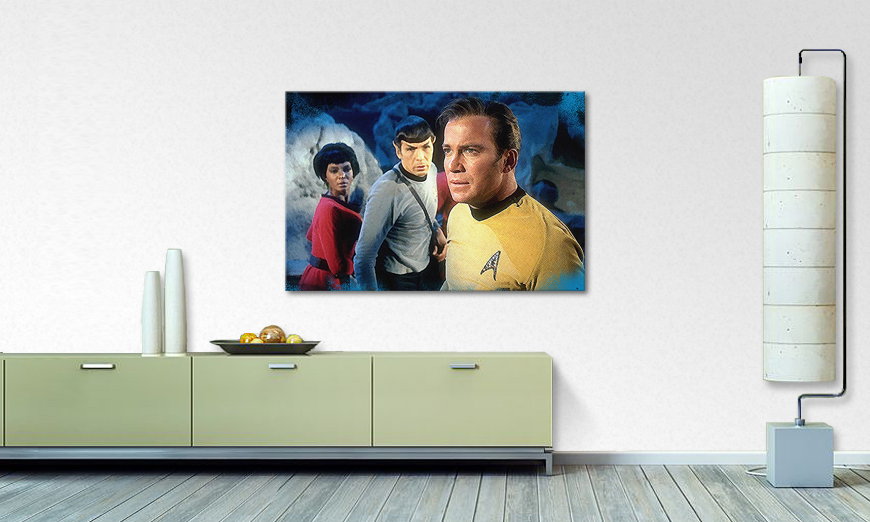 Wydrukowany obraz Star Trek 120x80 cm