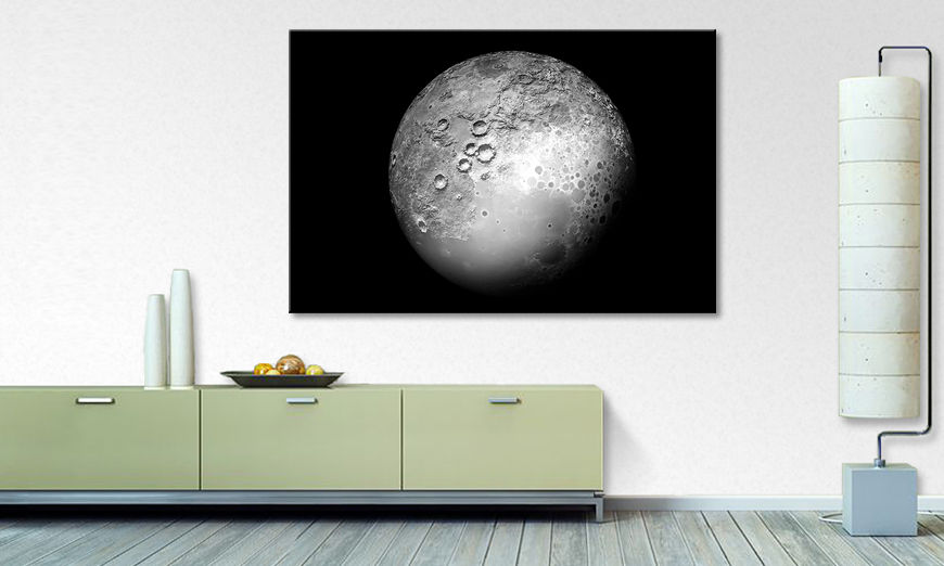 Wydrukowany obraz The Moon