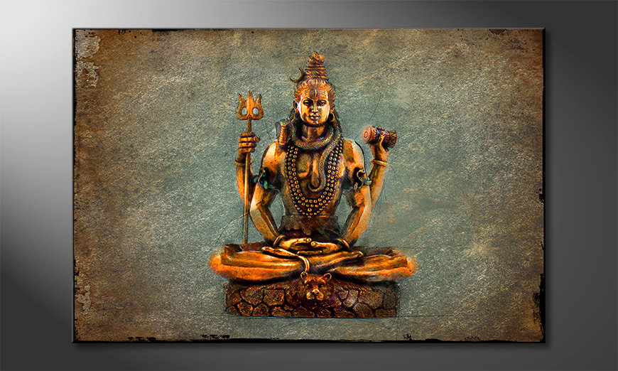 Ładne-malowanie-Lord-Shiva