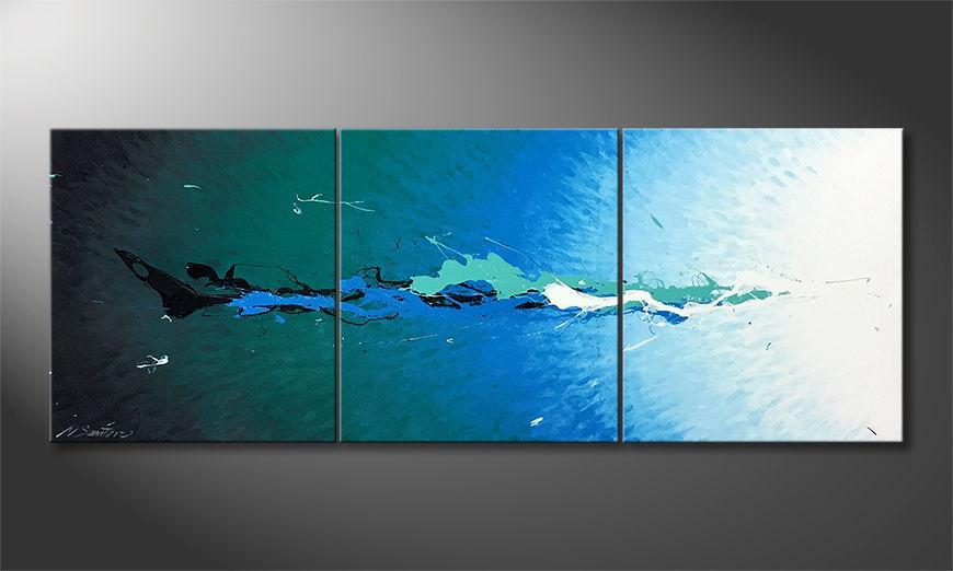  321 adne malowanie Into The Deep Sea 150x60cm