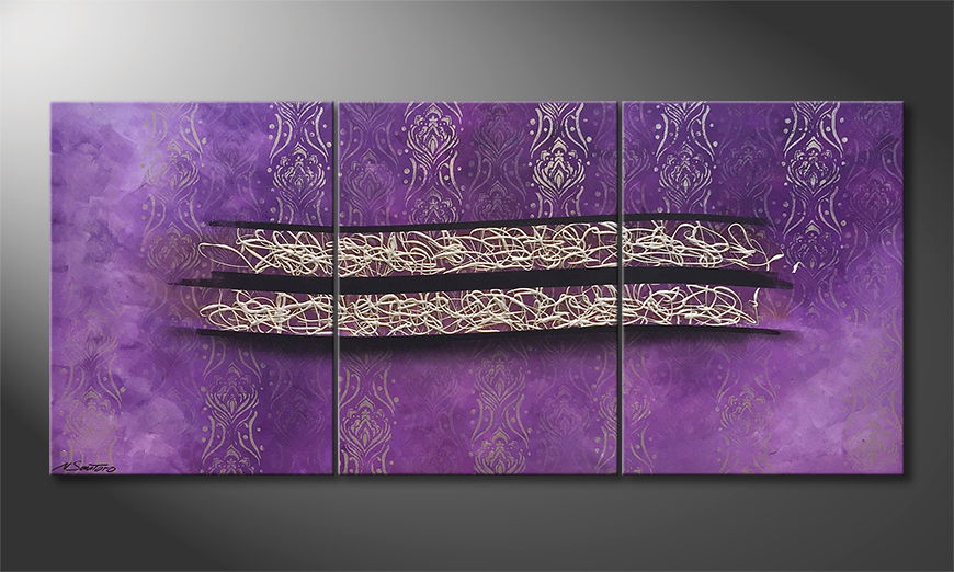 Nasze malarstwo Purple Chill 180x80cm